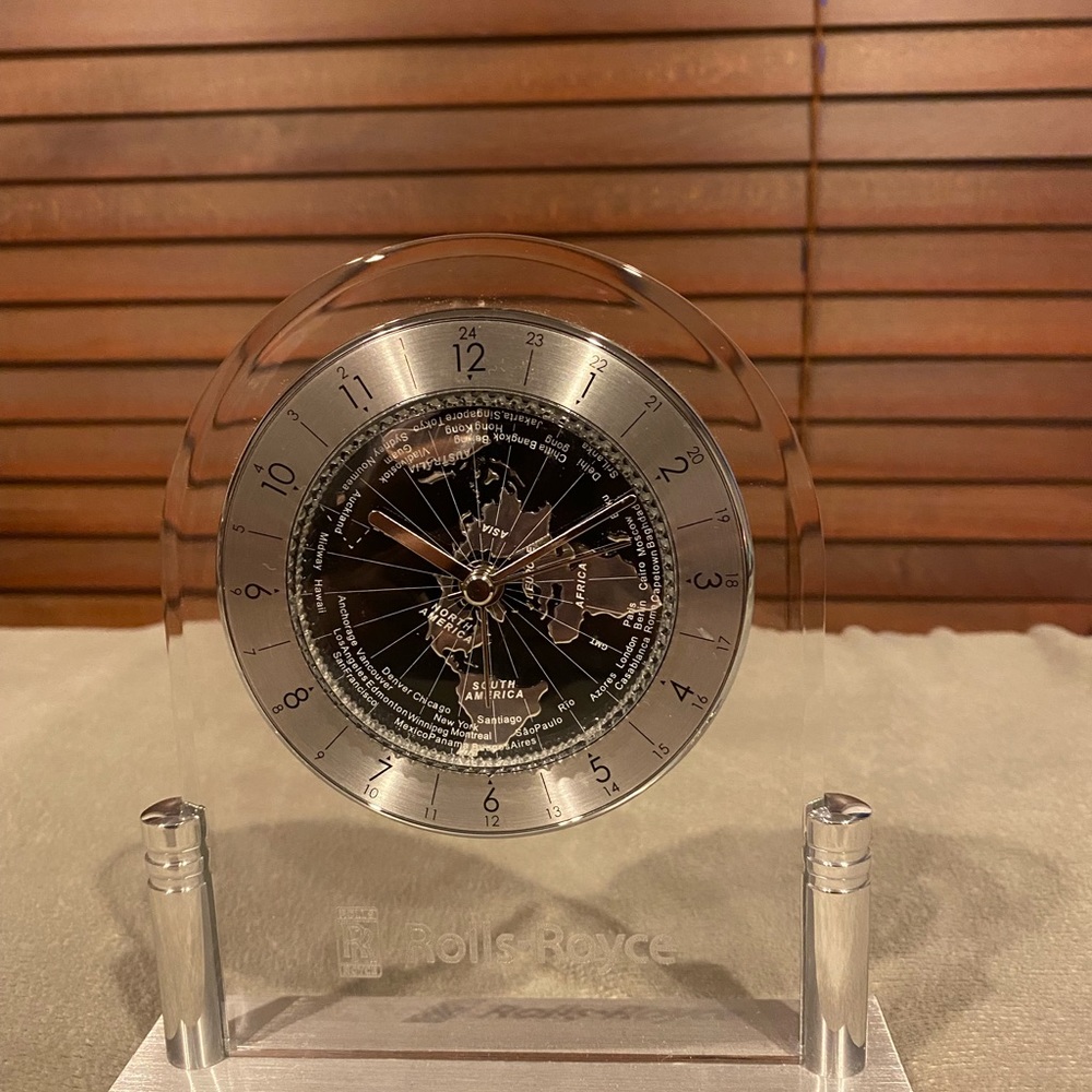 Rolls Royce Desk Clock